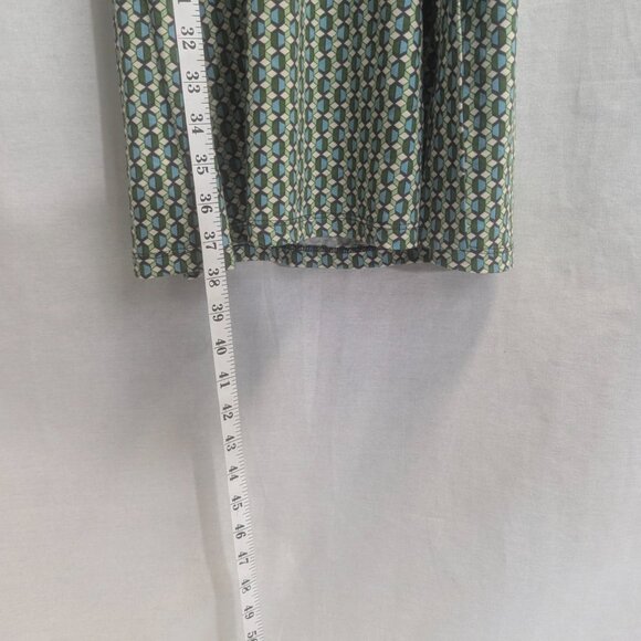 Louie Lucie Size Small Dress in Greens, Blue, and Cream - Picture 3 of 14